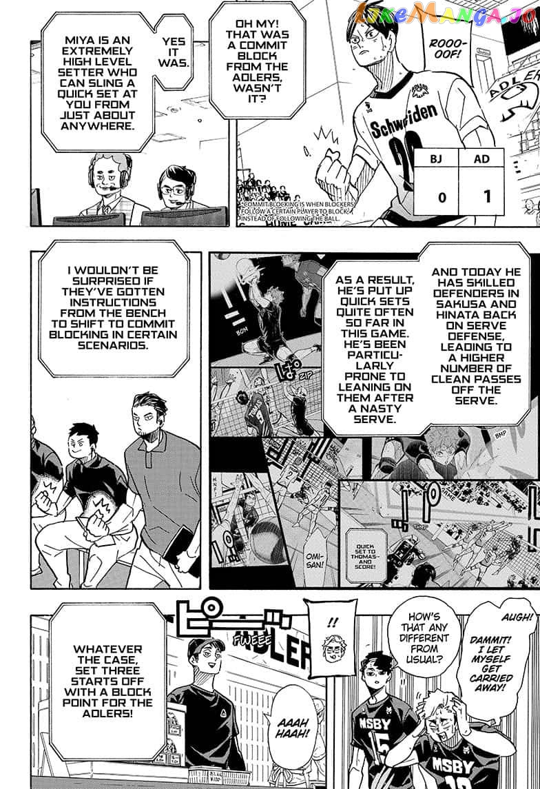Haikyuu!!, Chapter 390 image 05